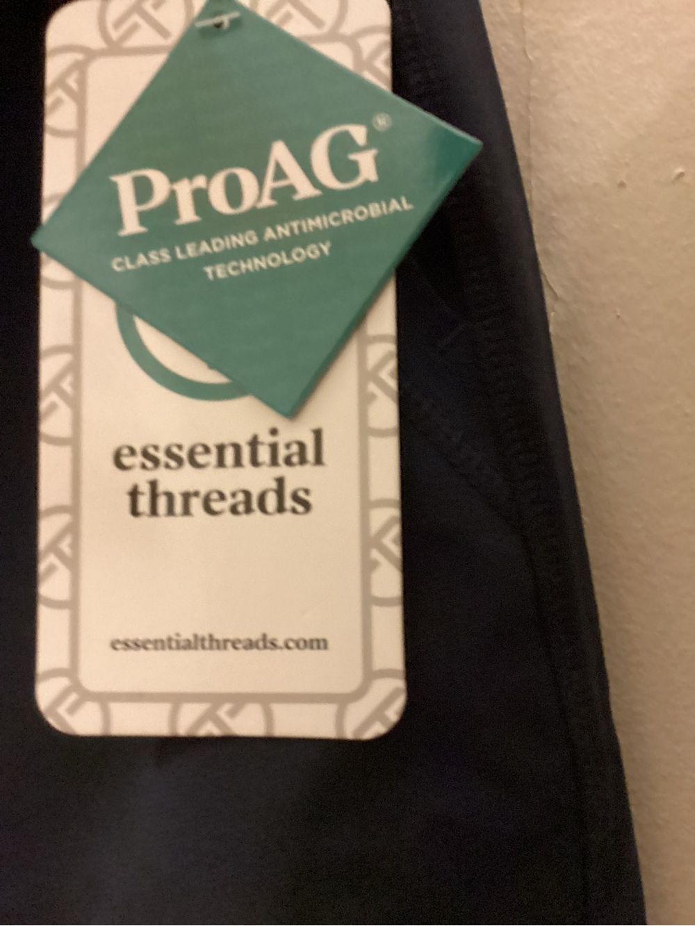 Essential Threads Navy Drawstring Scrub Pants XXL - Picture 3 of 9